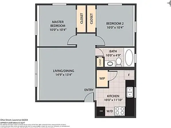 1102 Ohio St APT 1, Lawrence, KS 66044