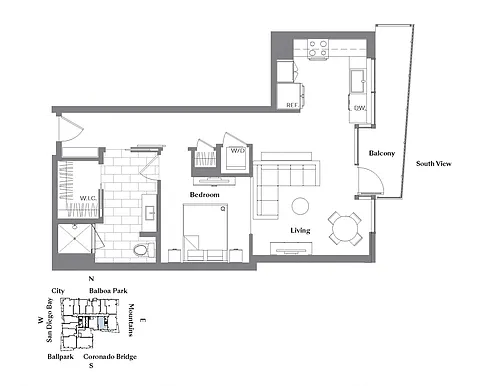 Floor plan 1G