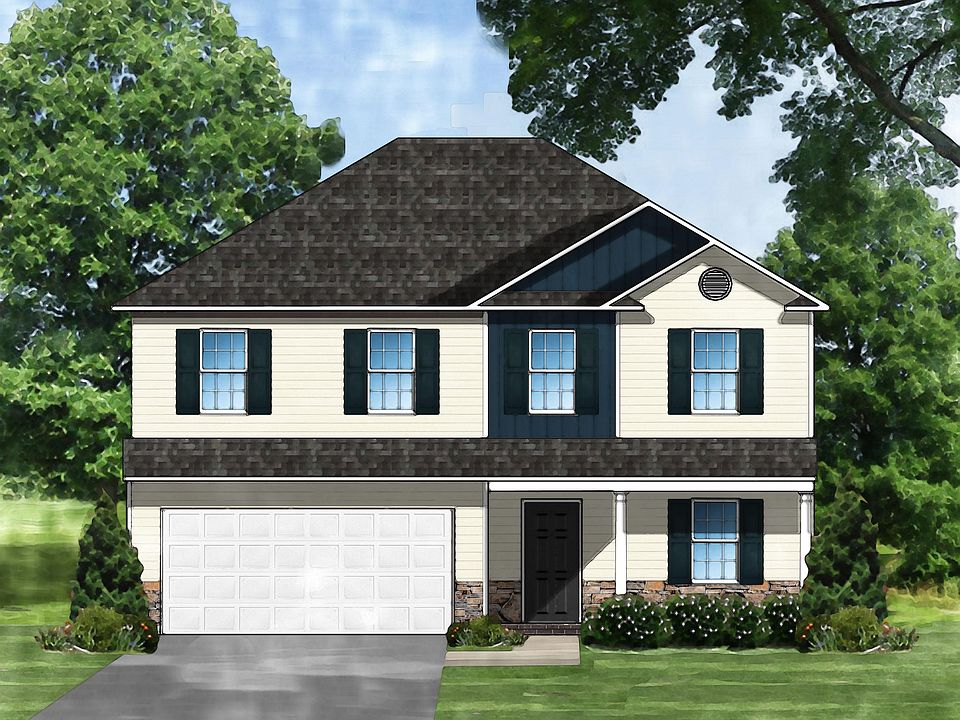 Davenport II D Plan Brookstone at Forest Lake Augusta GA 30909