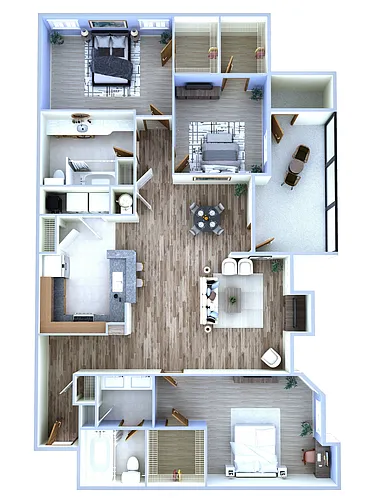 Floor plan C1
