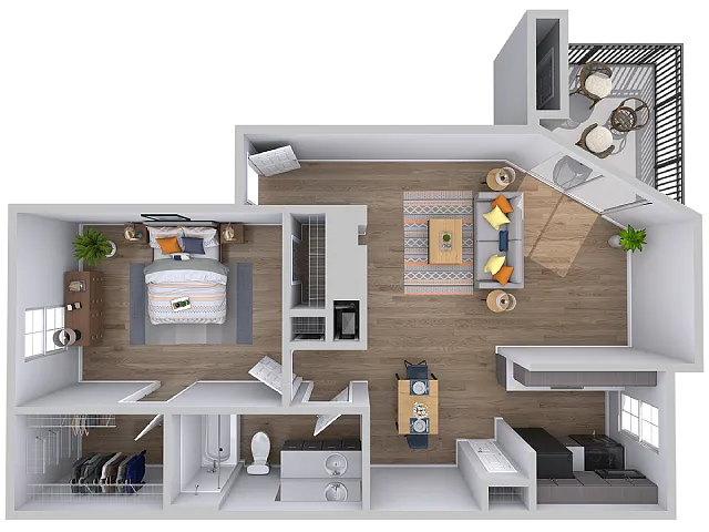 Floor plan A4
