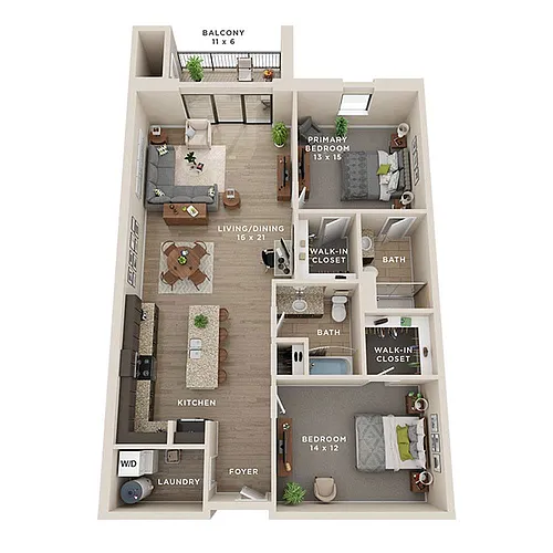Floor plan C