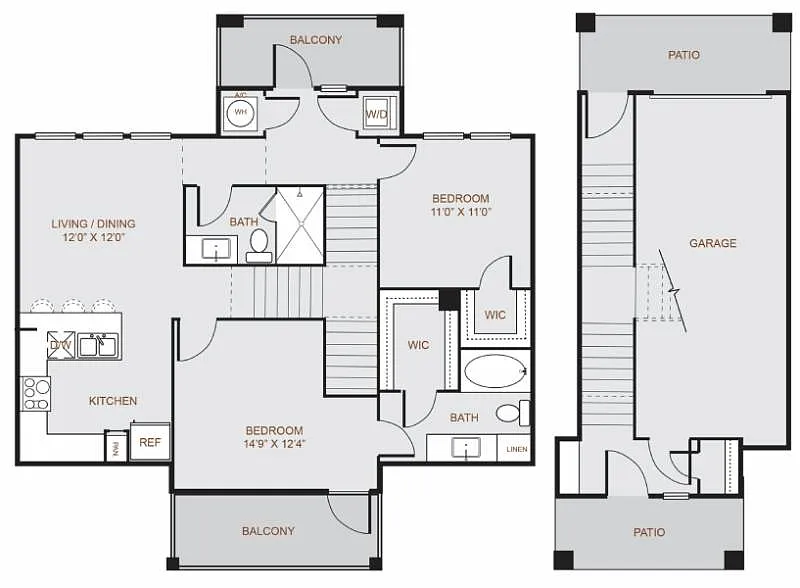 Floor plan B4