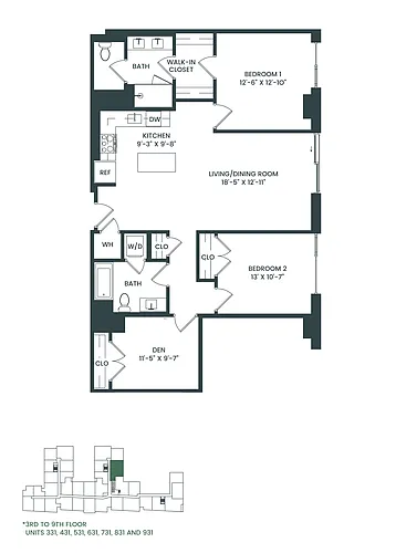 Floor plan D1