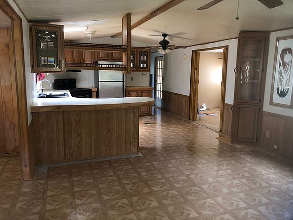 living room - kitchen