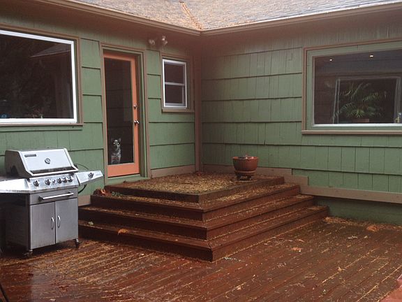 BBQ back deck
