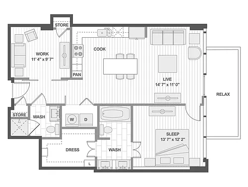 Floor plan A9