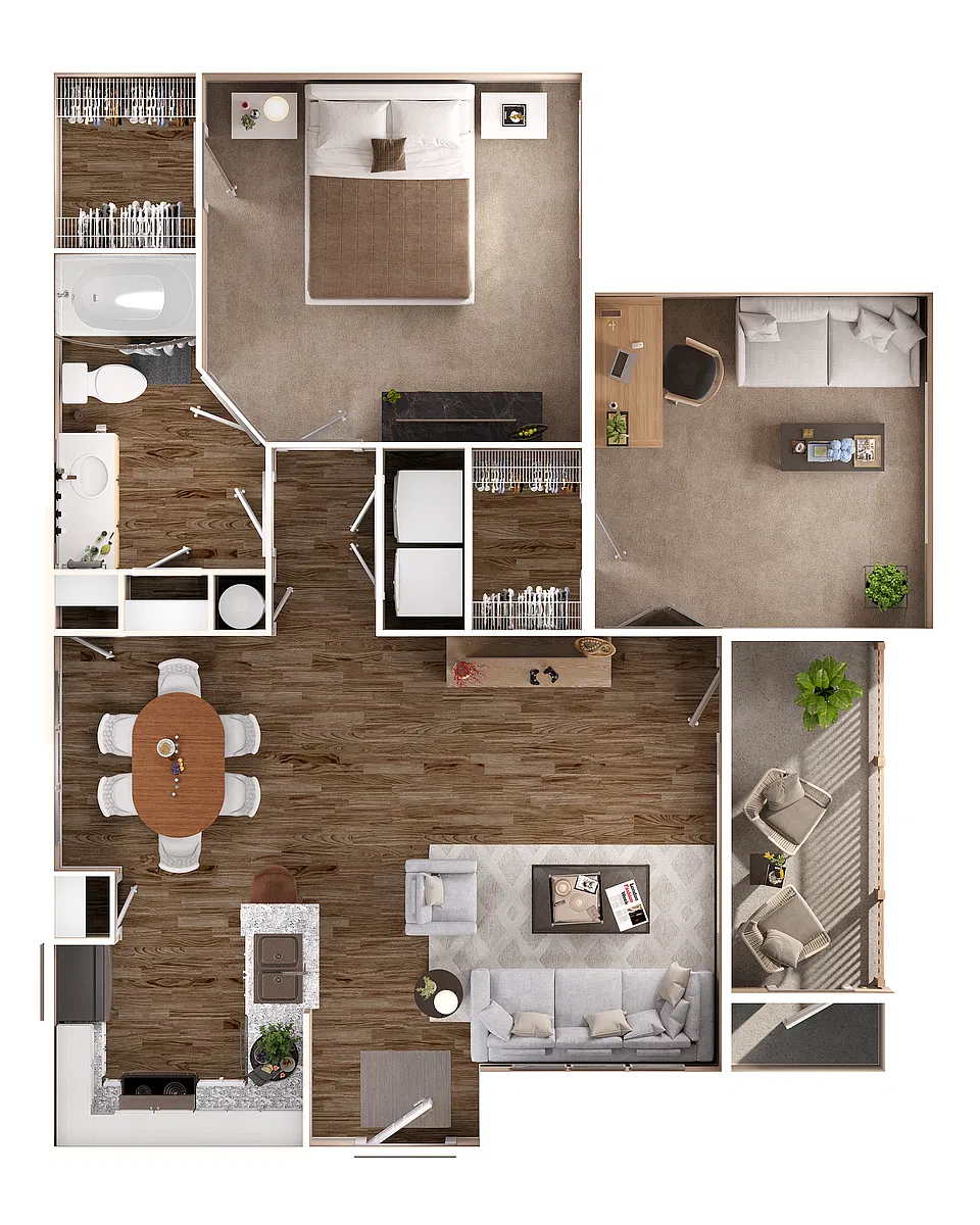 Floor plan B1