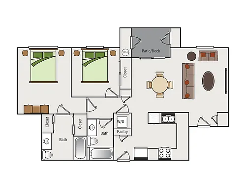 Floor plan 3A