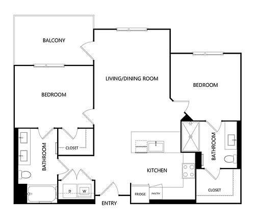 Floor plan B1