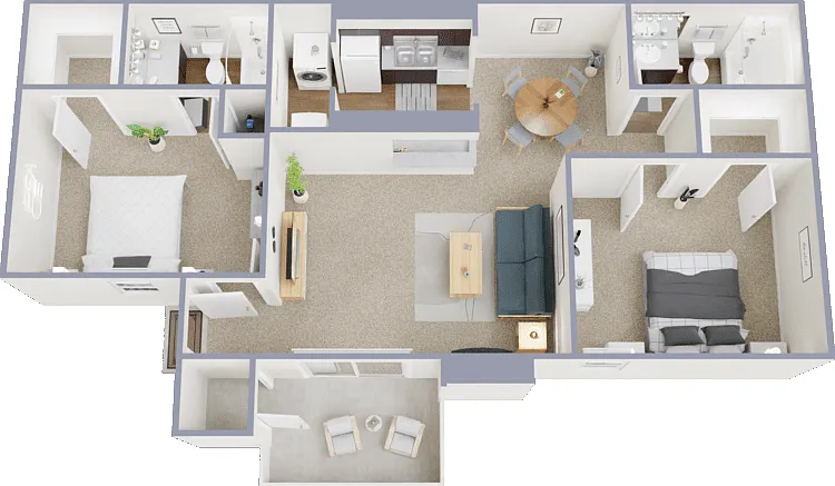 B1 Floorplan Diagram