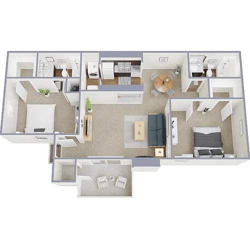 Floor plan B1