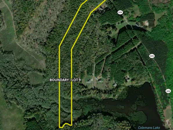 LOT 9 Colemans Lake Rd Lot Wp001, Ford, VA 23850