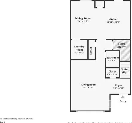 3 bed, 2.5 bath, 1384 sqft, $1,645 — Photo 2