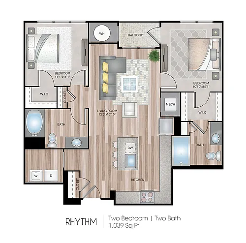 Floor plan Rhythm
