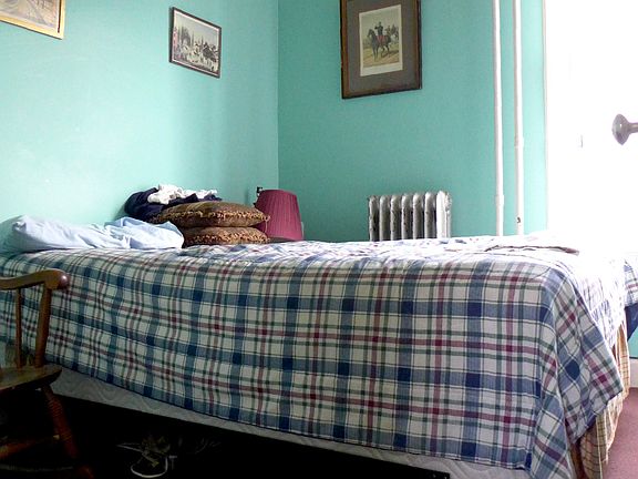 Bedrooms currently have white walls
