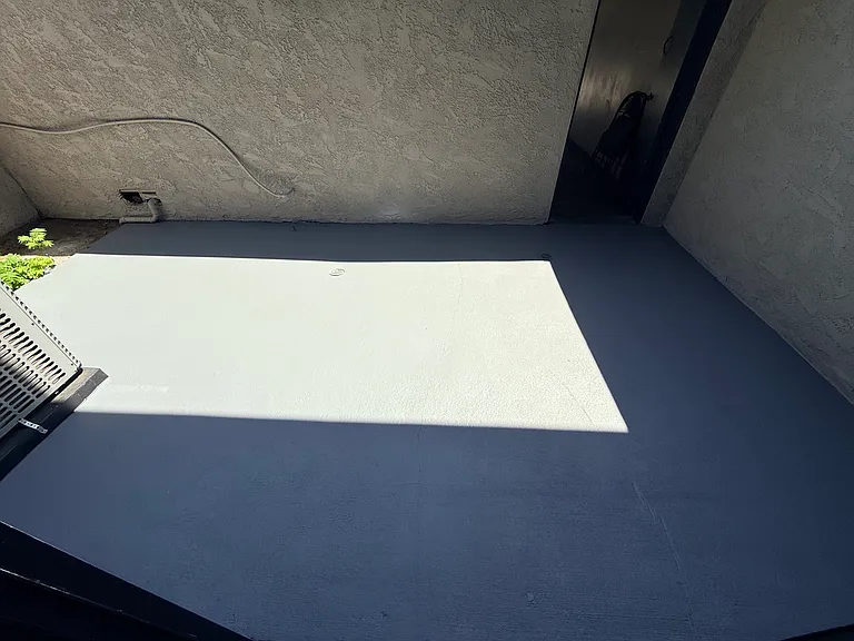 Private patio