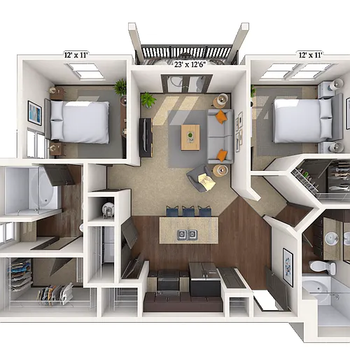 Floor plan Lafayette