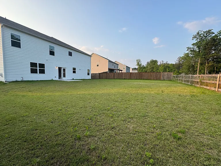 Backyard view