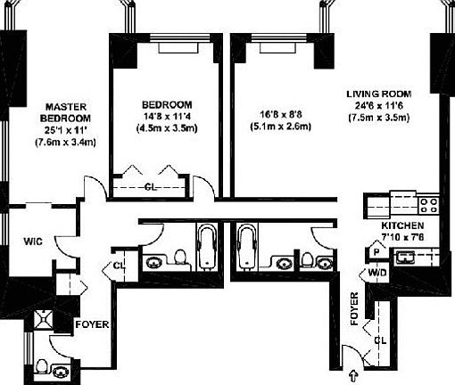 2nd image of 301 W 57th St APT 39AB