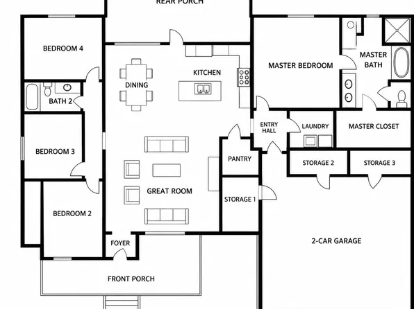 276 Bishop Rd, Meansville, GA 30256