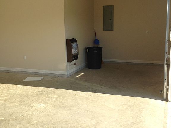 Storage area in garage