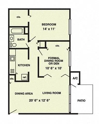 Floor plan A1