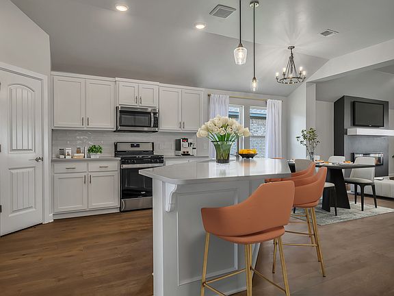 Kitchen, Dining Area Living Room