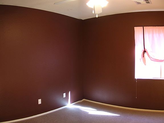 All 3 bedrooms richly painted