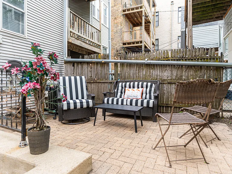 Back patio