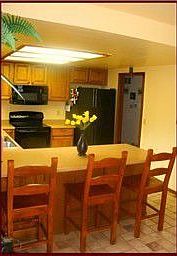 Bright kitchen, breakfast bar