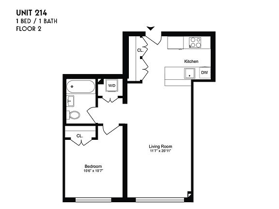 2nd image of 836 Bergen St #224
