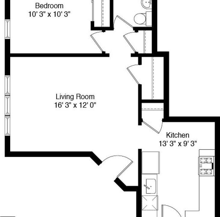 1st image of 1604 W Berteau Ave APT 3F