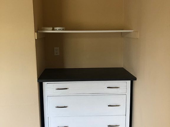 Built-in dresser/ coffee station