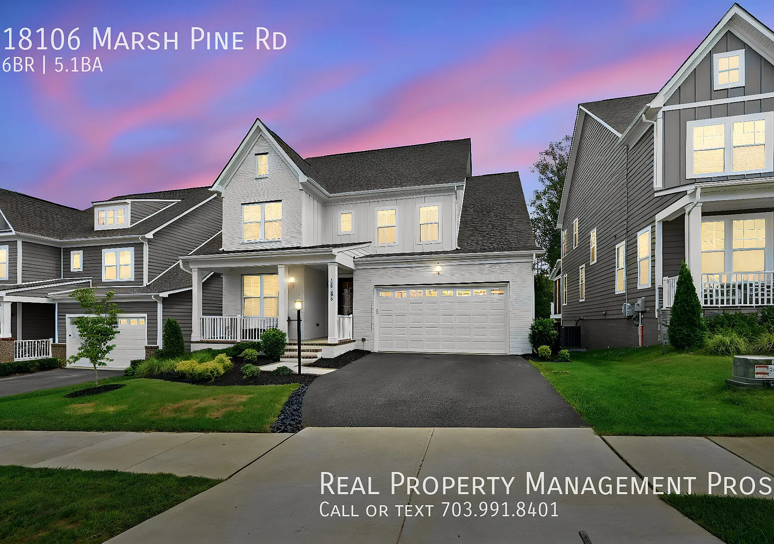 Luxury 6-Bedroom Home with 4 Levels & Private Terrace in Potomac Shores — Photo 1