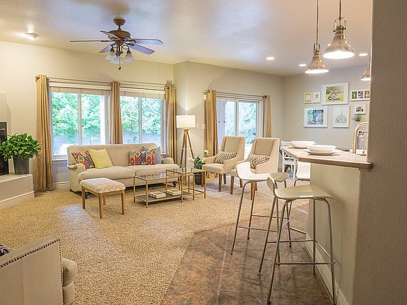 Open main living areas