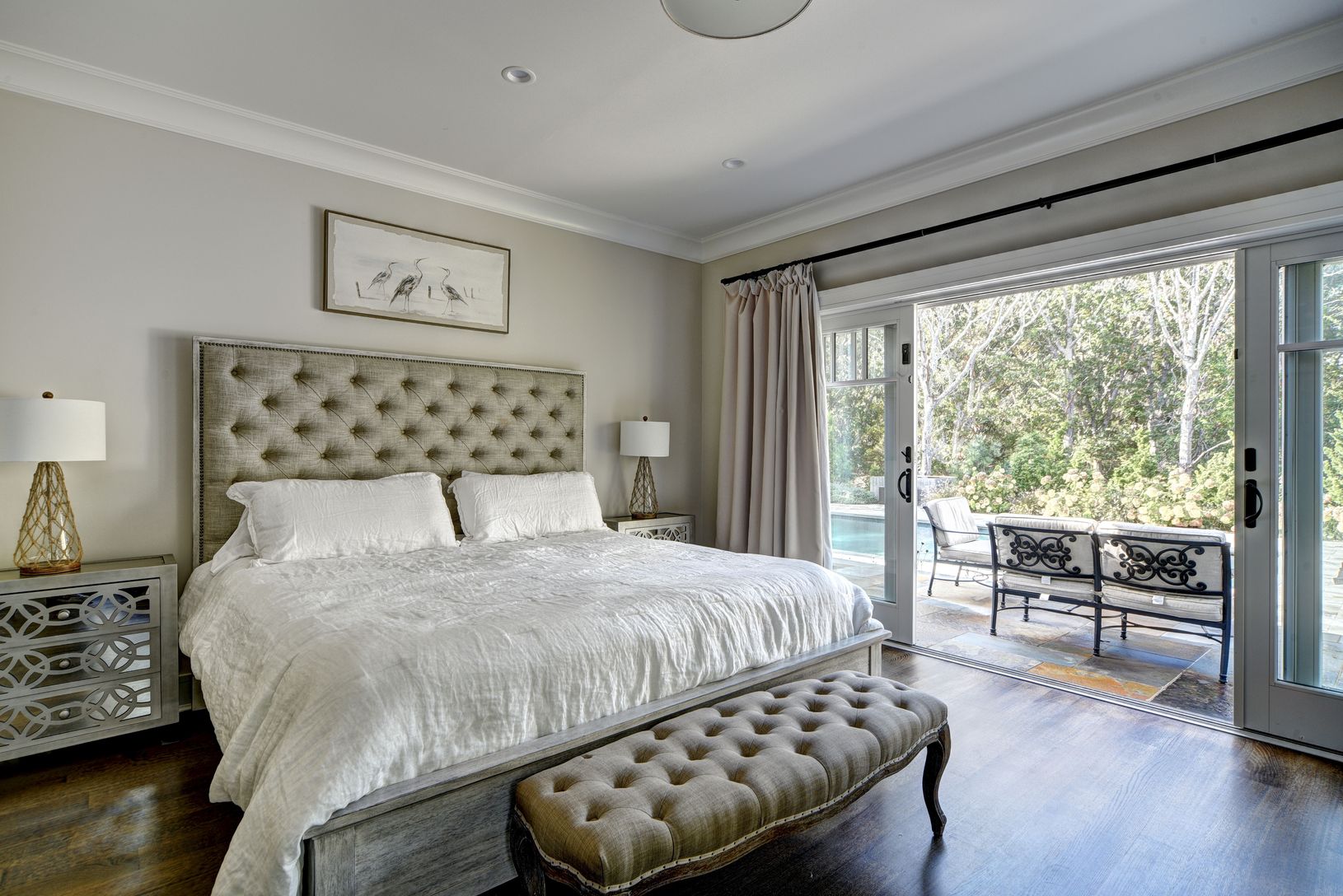 First Floor Master Bedroom w/Pool Access