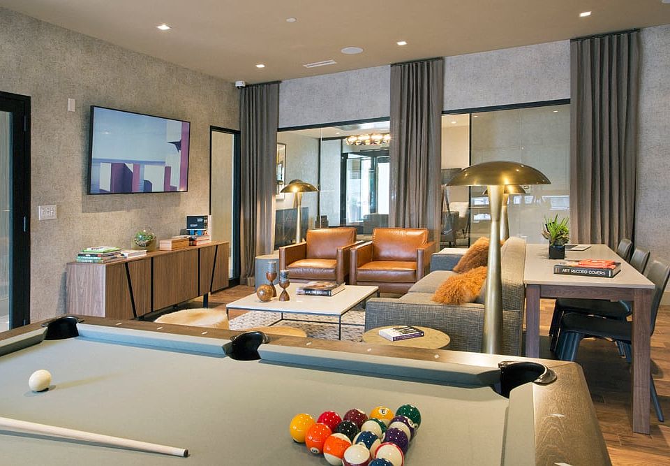 The Club Lounge at 1177 @Greystone Luxury Rentals