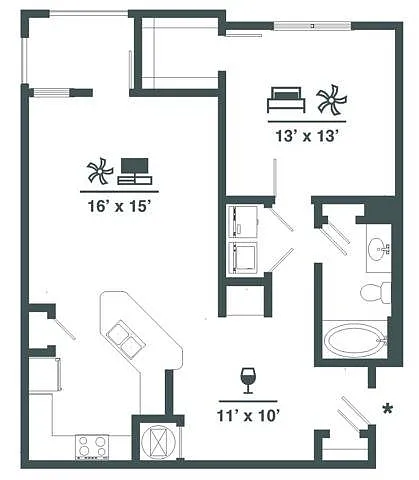 Floor plan A1