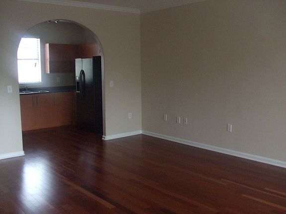 brazilian cherry floors, recently painted with designer colors/updated lights