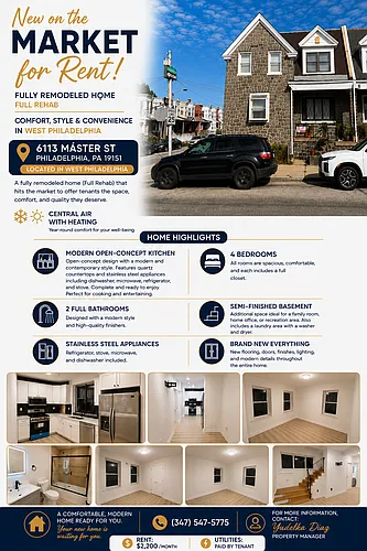6113 Master St #MAIN Photo 1