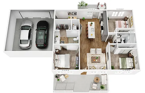 Floor plan Grande Maison