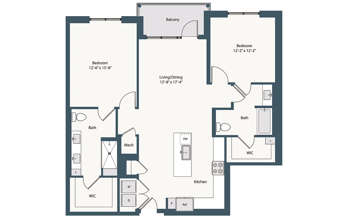 Floor plan 2A3