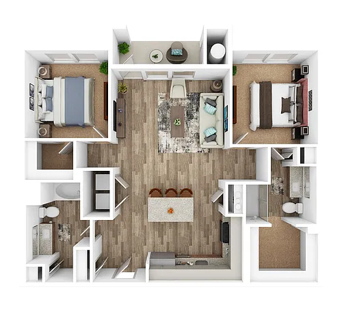 Floor plan B1