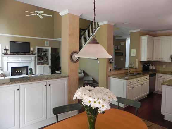 From breakfast nook.