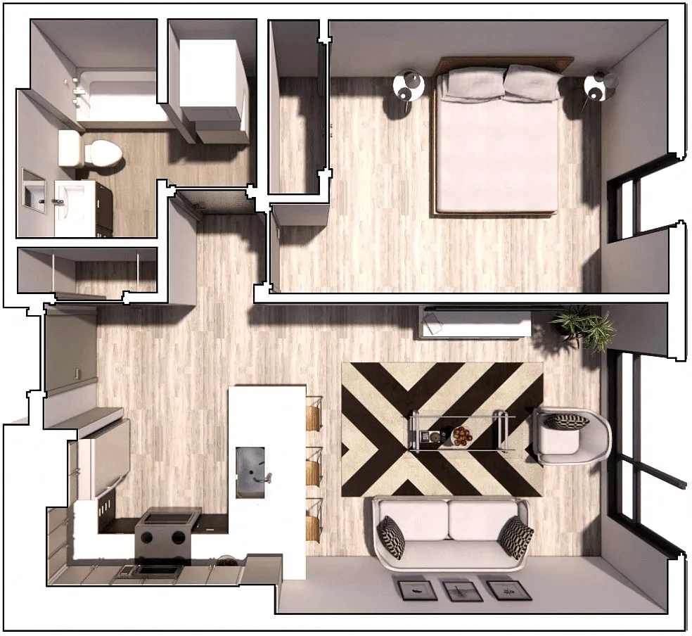 Floor plan 1A