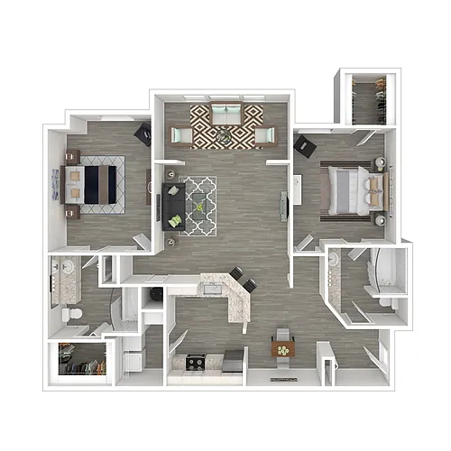 Floor plan Rivercrest with Sunroom