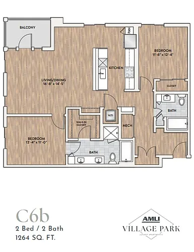 Floor plan C6b
