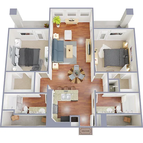 Floor plan B1