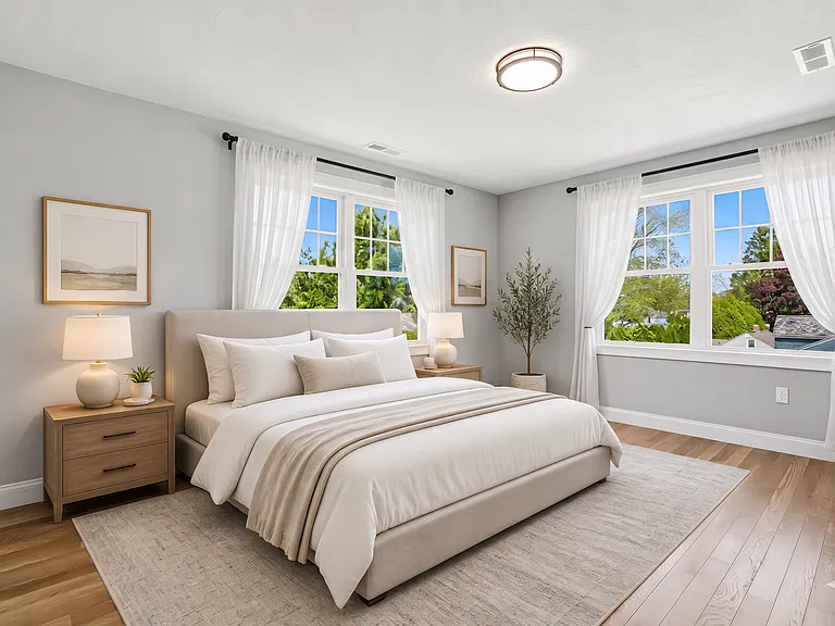 One of the two identical homes has already been leased, only one home remains available
